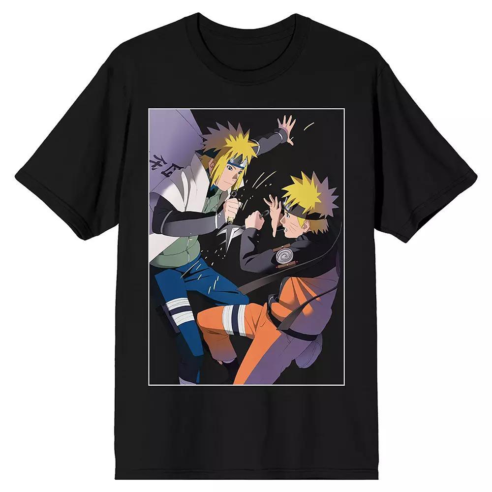 Men's Naruto Shippuden Naruto Graphic Tee, Size: Large, Black Product Image