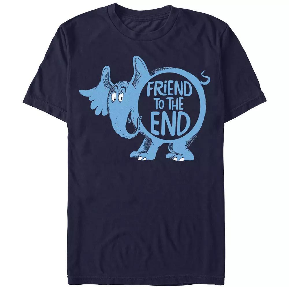 Men's Dr. Seuss Friend To The End Graphic Tee, Size: Small, Blue Product Image