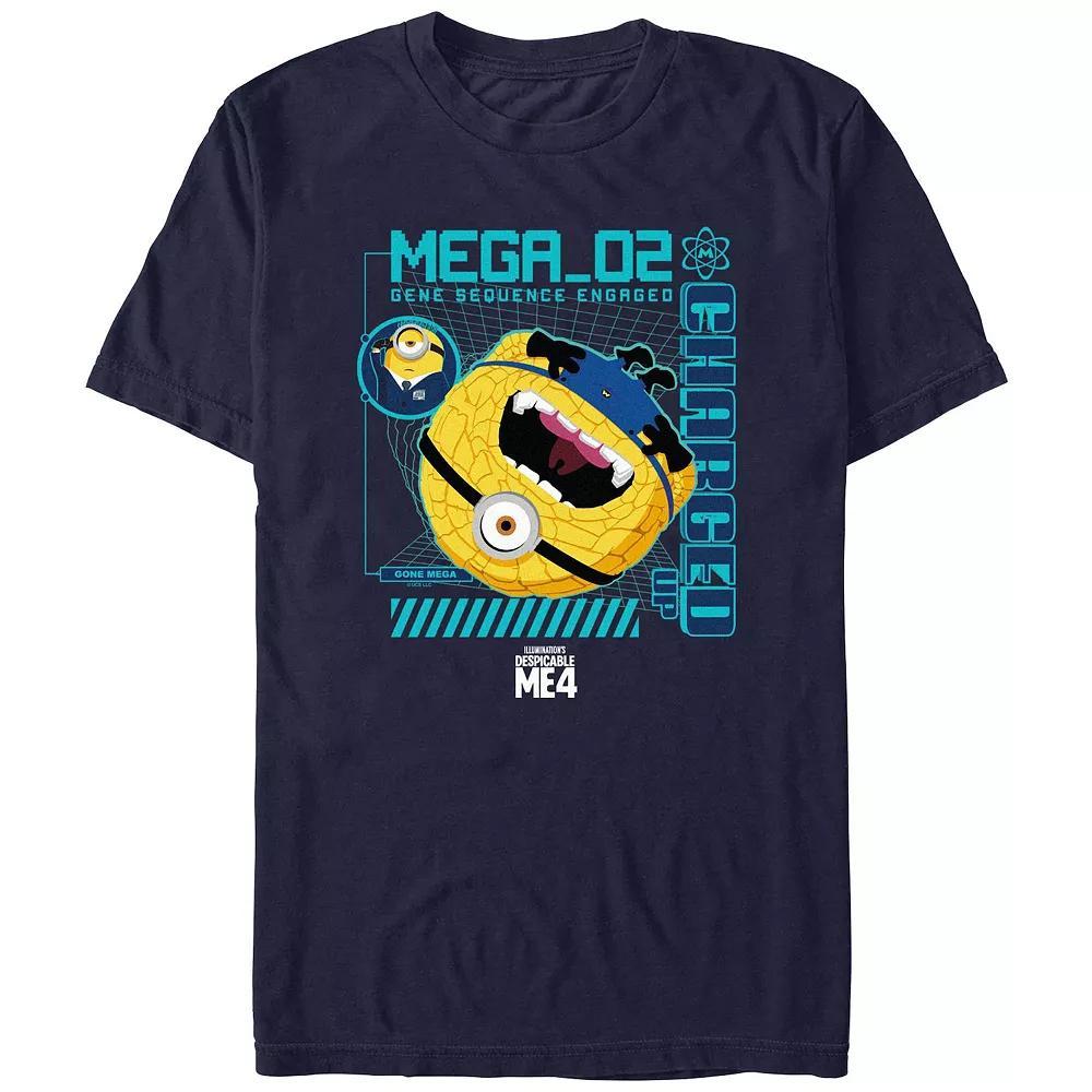 Men's Despicable Me 4 Charged Up Graphic Tee, Size: XS, Blue Product Image
