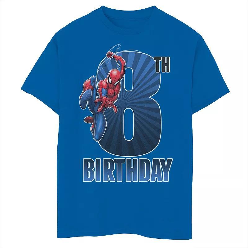Boys 8-20 Fender Wah Wah Wave Logo Tee, Boy's, Size: Small, Blue Product Image