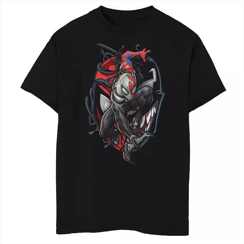 Boys 8-20 Marvel Spider-Man Venom Big Face Mashup Tee, Boys Product Image