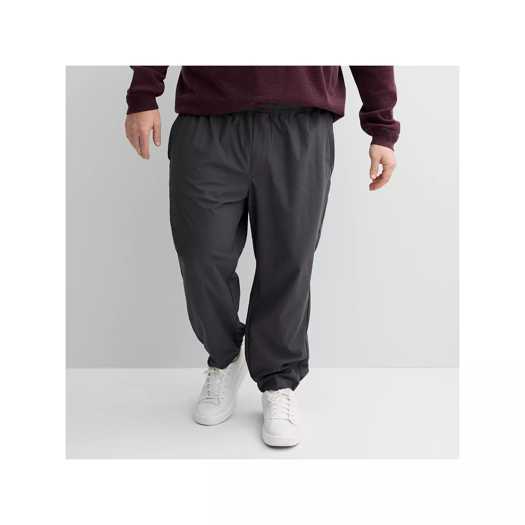 Big & Tall FLX Premium Stretch Hybrid Jogger Pants, Men's, Size: XXL Tall, Forged Iron Product Image