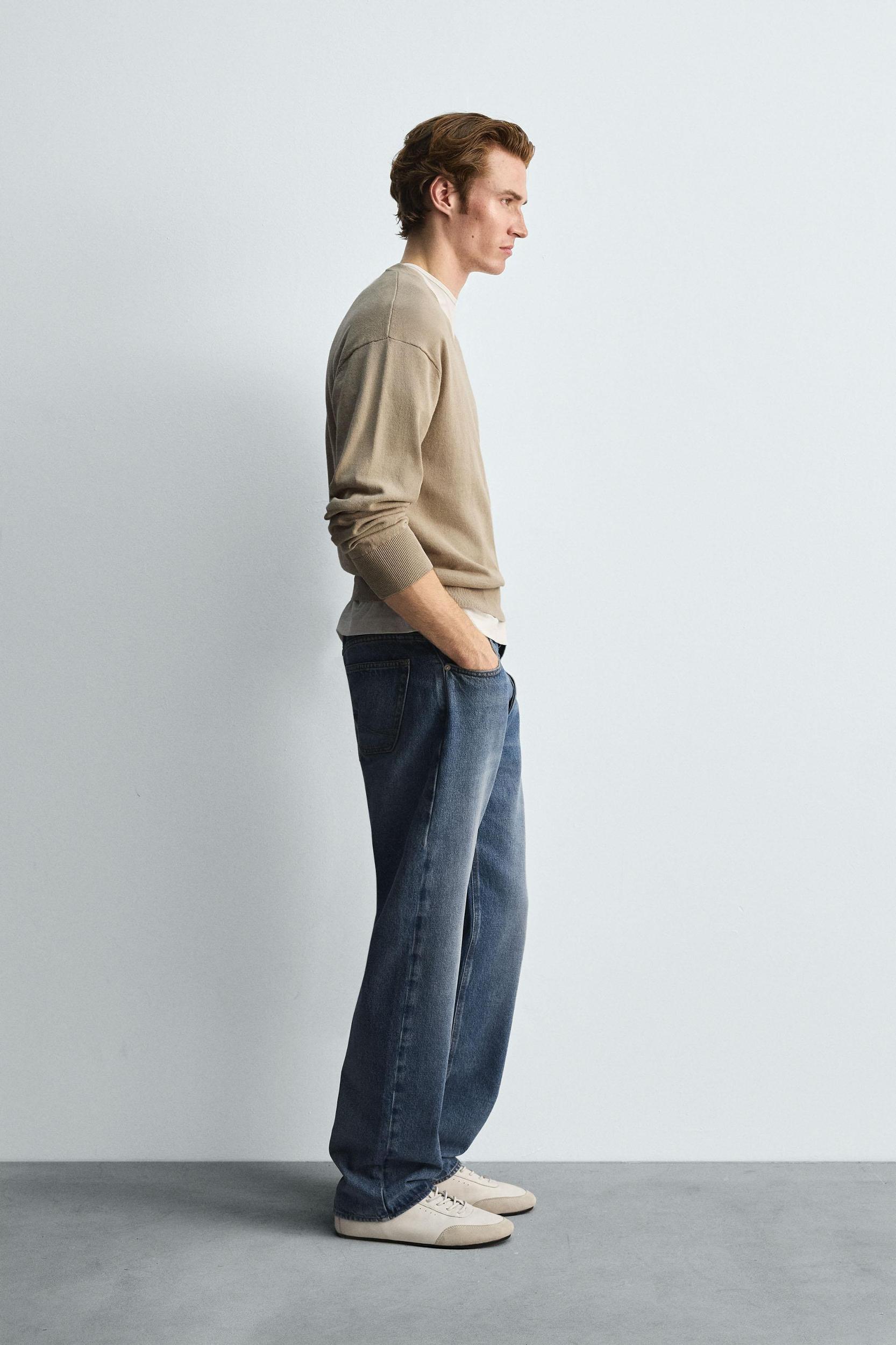 COTTON-RAMIE SWEATER Product Image