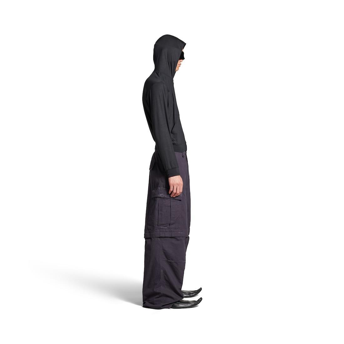 Men's Large Cargo Pants in Dark Blue Product Image