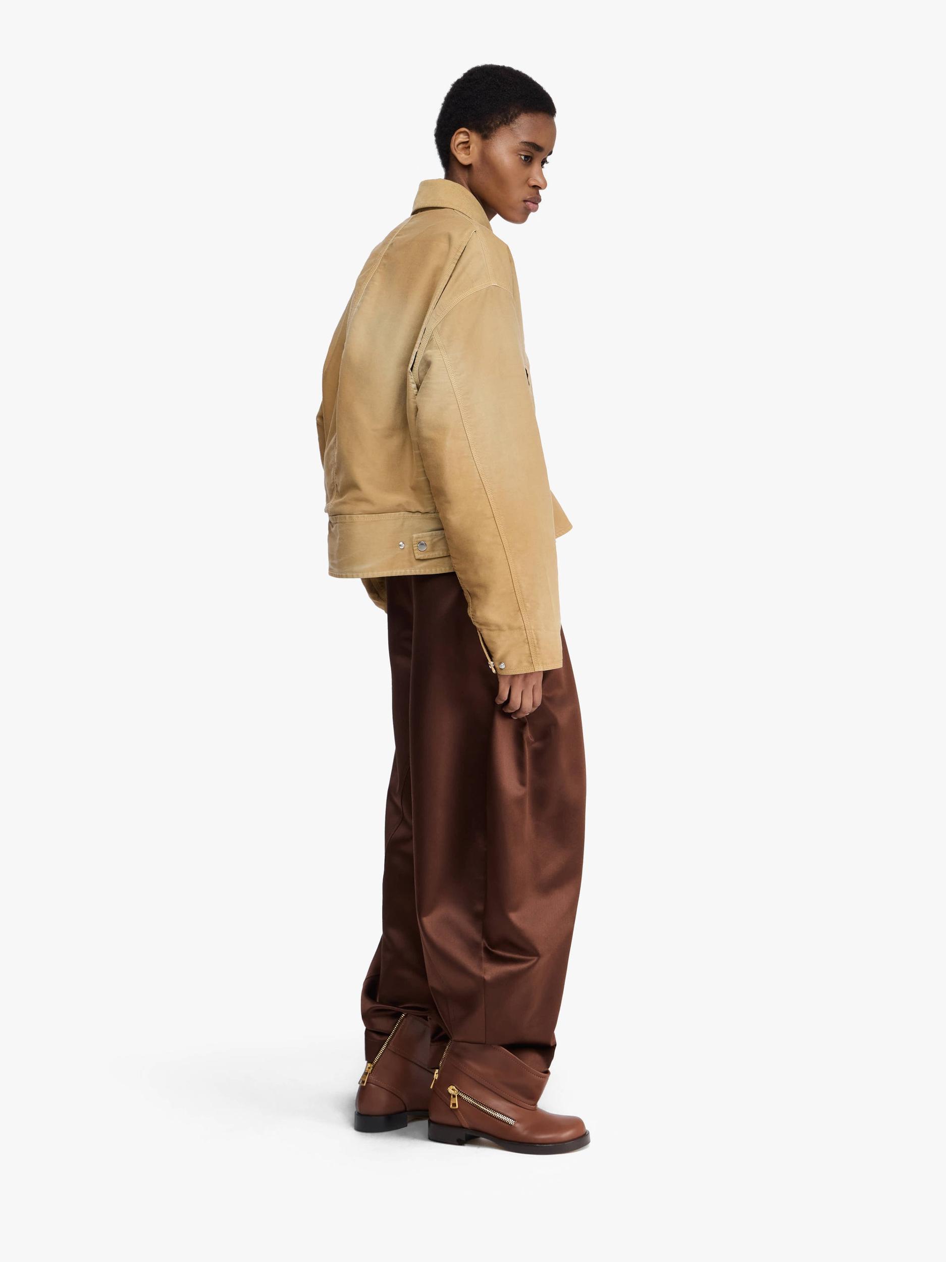 CURVED HEMLINE WORKWEAR JACKET Product Image