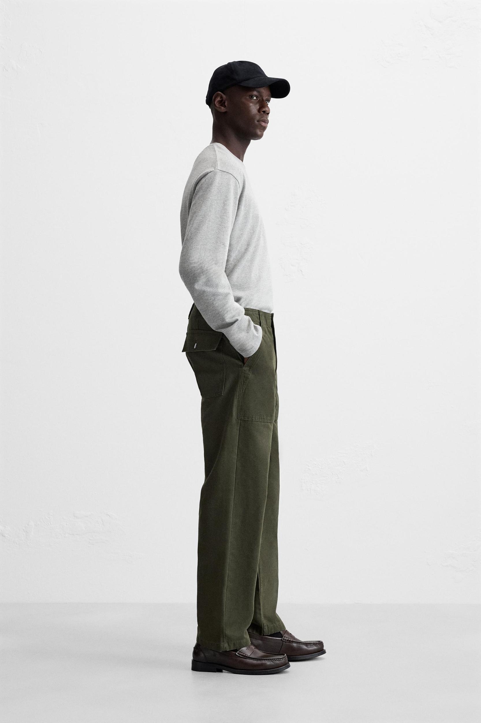 STRAIGHT FIT PATCHES PANTS Product Image