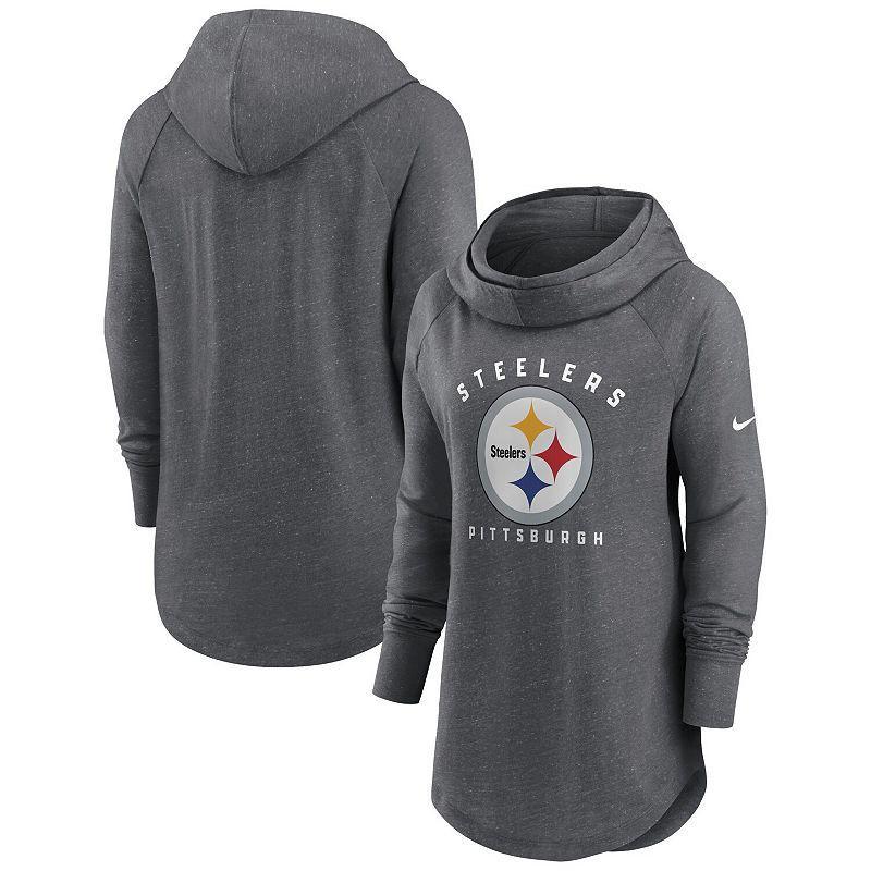 Womens Nike Cleveland s Minimal Statement Lightweight Raglan Funnel Neck Pullover Hoodie Product Image