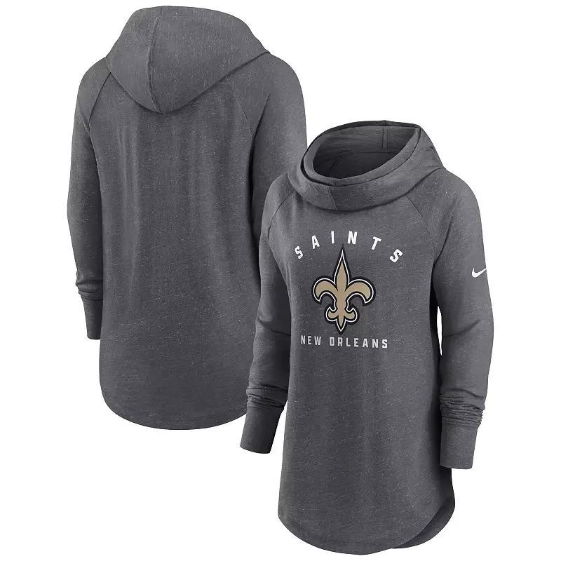 Womens Nike Cleveland s Minimal Statement Lightweight Raglan Funnel Neck Pullover Hoodie Product Image