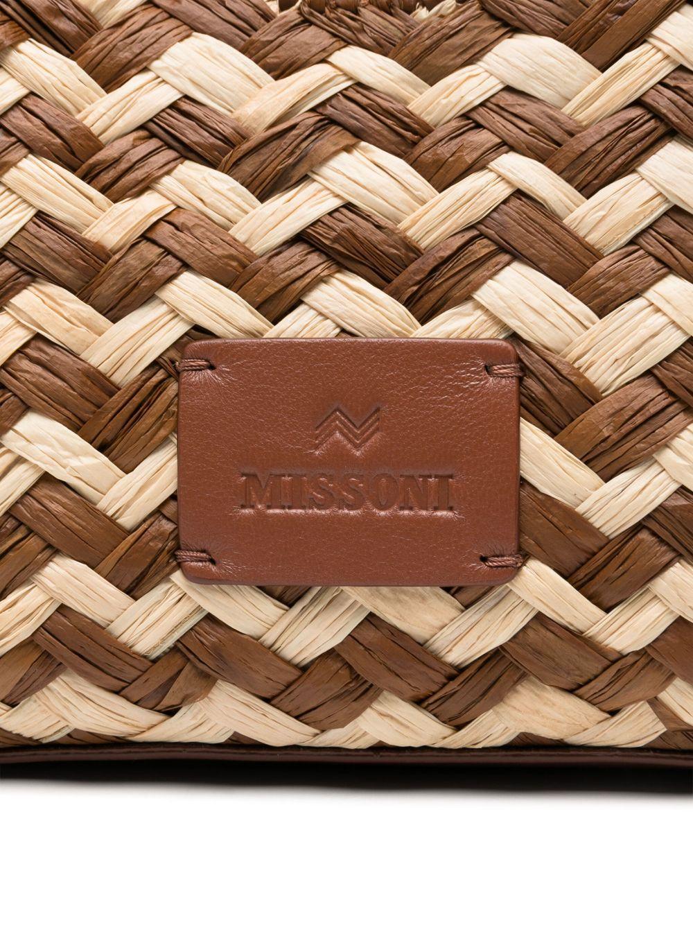 small Zigzag-pattern tote bag  Product Image