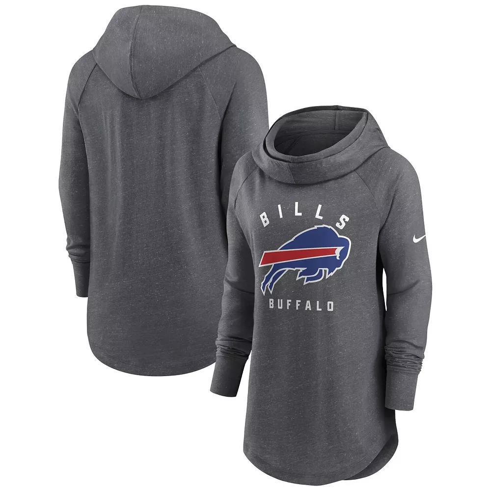 Womens Nike Cleveland s Minimal Statement Lightweight Raglan Funnel Neck Pullover Hoodie Product Image