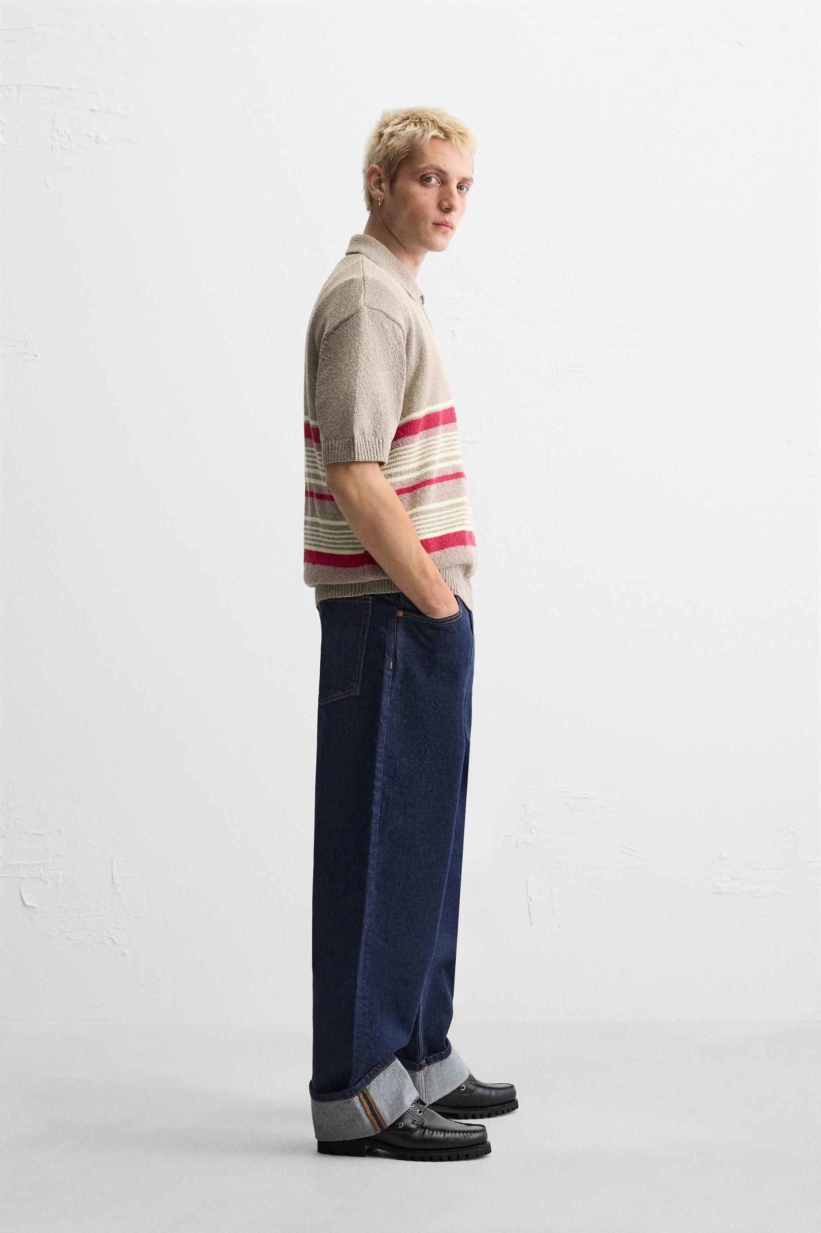 QUARTER ZIP KNIT POLO Product Image