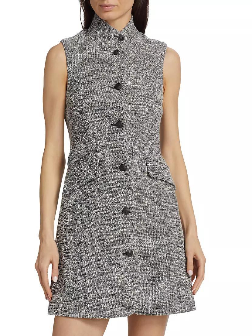 Slade Tweed Sleeveless Minidress Product Image