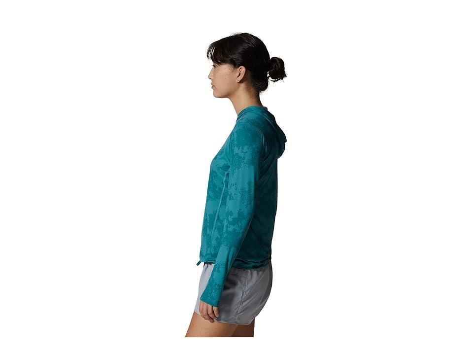 Mountain Hardwear Crater Lake Long Sleeve Hoody (Fogbank) Women's Sweatshirt Product Image