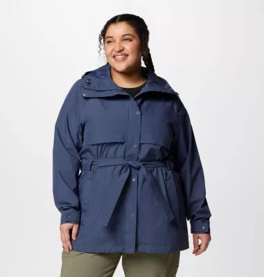Columbia Women's Long Valley Trench III - Plus Size- Product Image