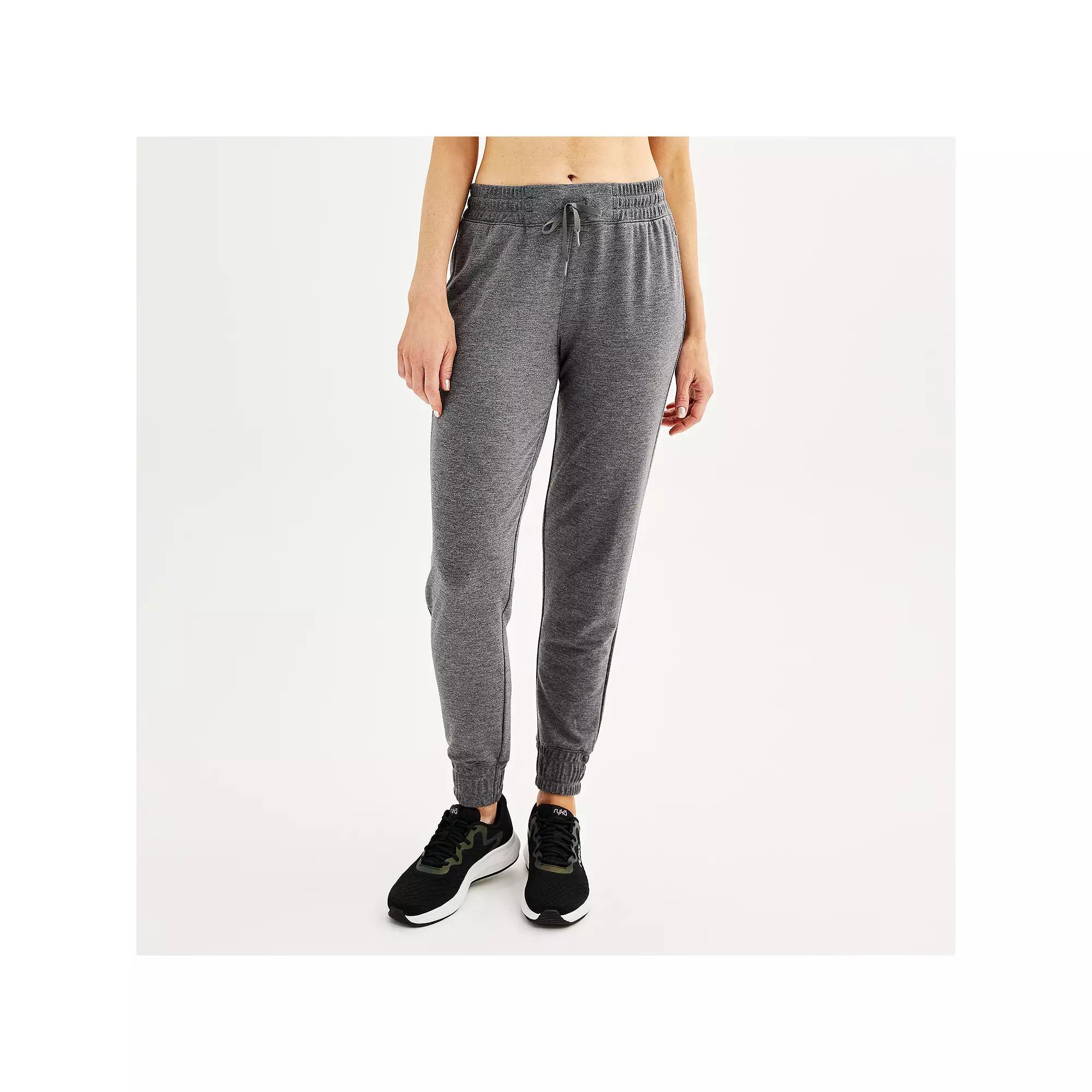 Women's Tek Gear® French Terry Joggers, Size: XXL, Pink Grigio Product Image