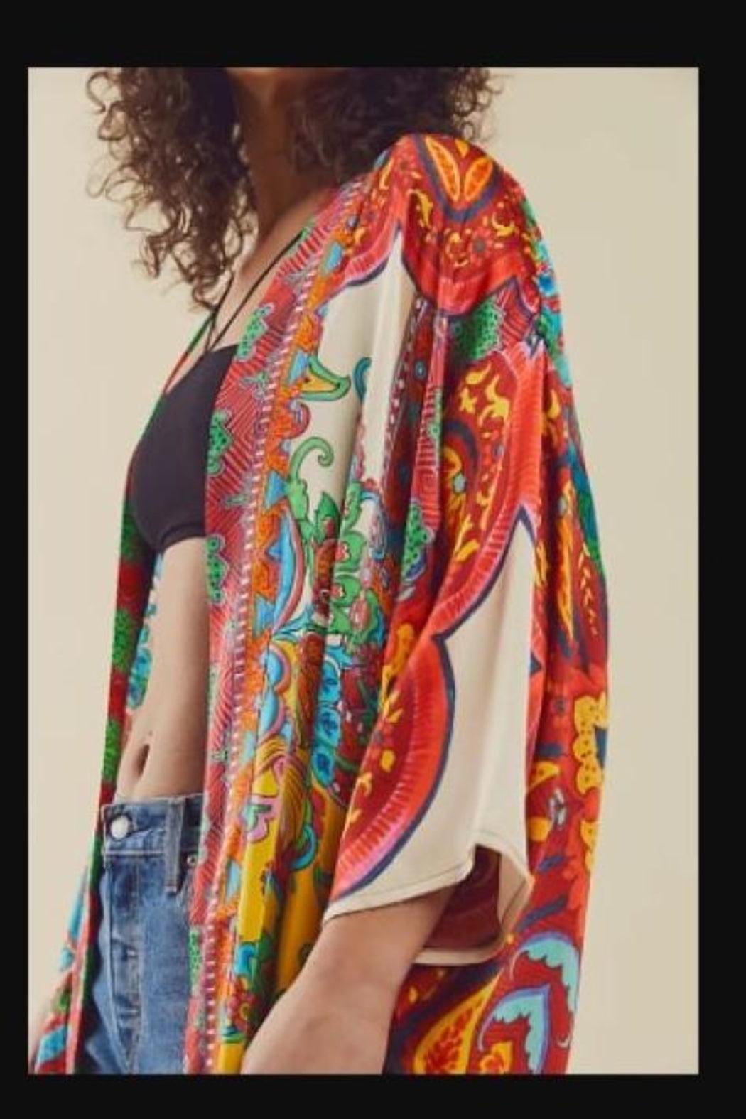 Bungalow Beauty Maxi Kimono Product Image