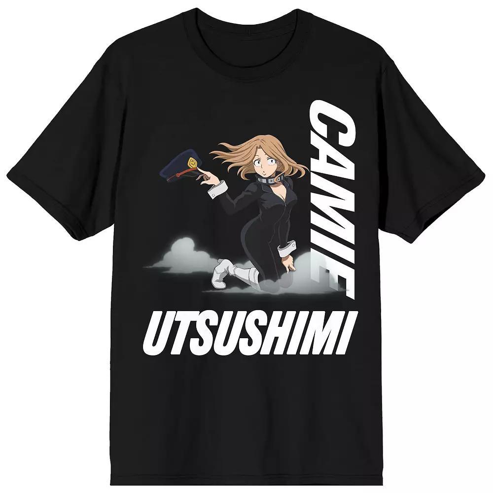 Men's My Hero Academia Camie Utsushimi Tee, Size: Large, Black Product Image