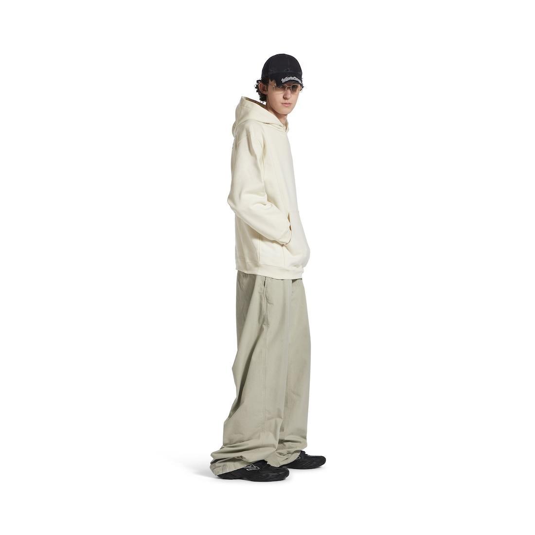 Men's Political Campaign Hoodie Medium Fit in White Product Image