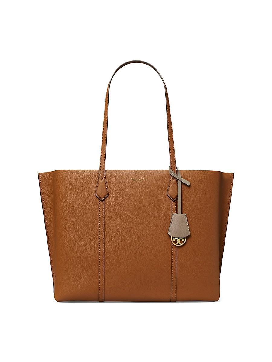 Tory Burch Perry Triple Compartment Tote Clam Shell One Size Product Image