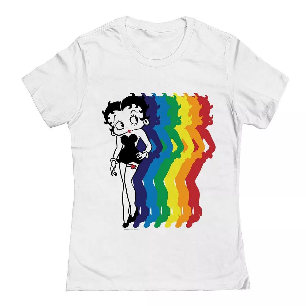 Junior's Grayson Threads The Label Pride Rainbow Blend Pride Graphic Tee, Women's, Size: XXL, White Product Image