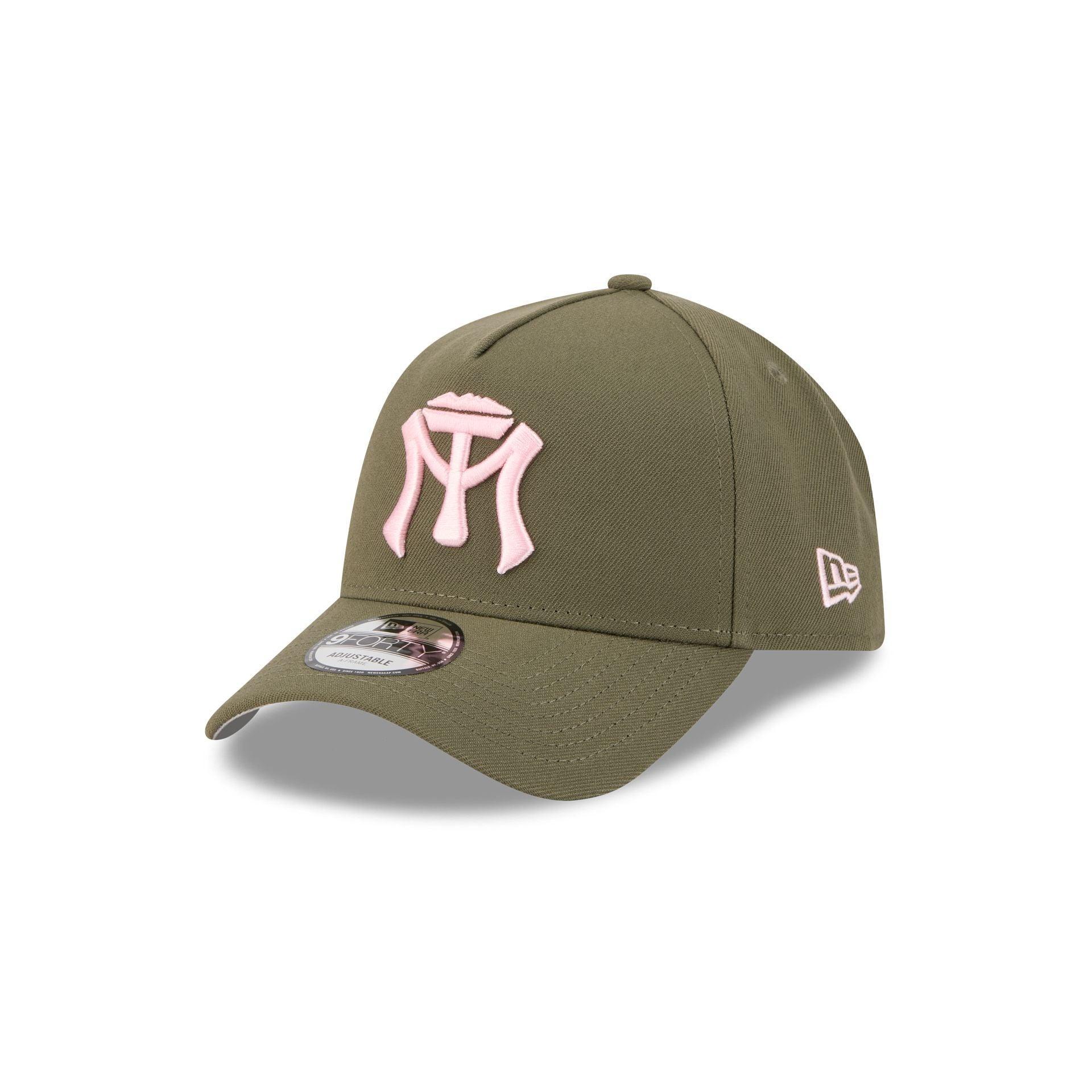 Sultanes de Monterrey Olive 9FORTY A-Frame Snapback Hat Male Product Image