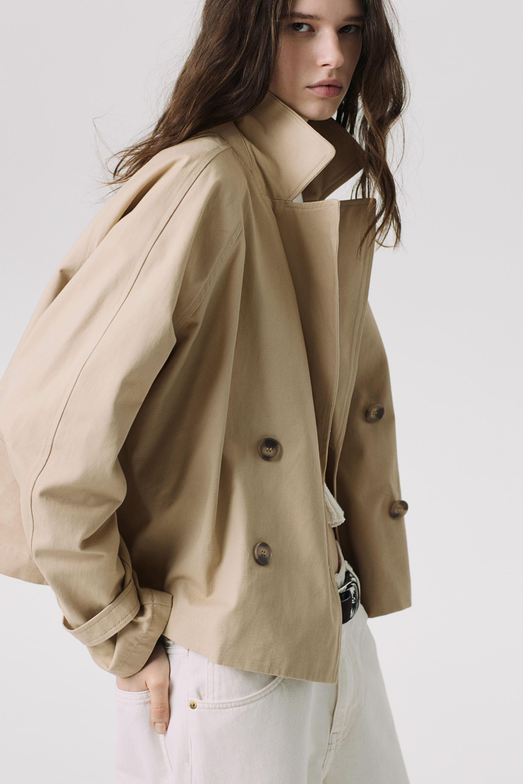 Short Trench Coat Product Image