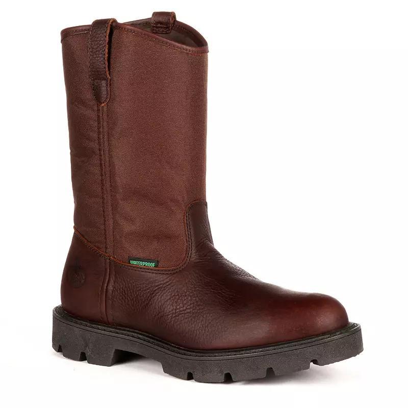 Georgia Boots Homeland Mens 11-in. Waterproof Wellington Work Boots Product Image