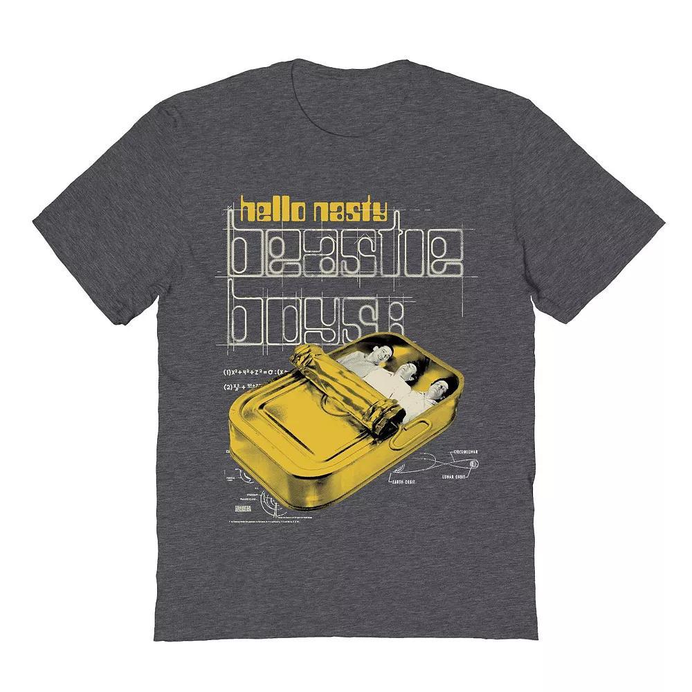 Men's Beastie Boys Hello Nasty Sardine Photo Graphic Tee, Size: Small, Dark Grey Product Image