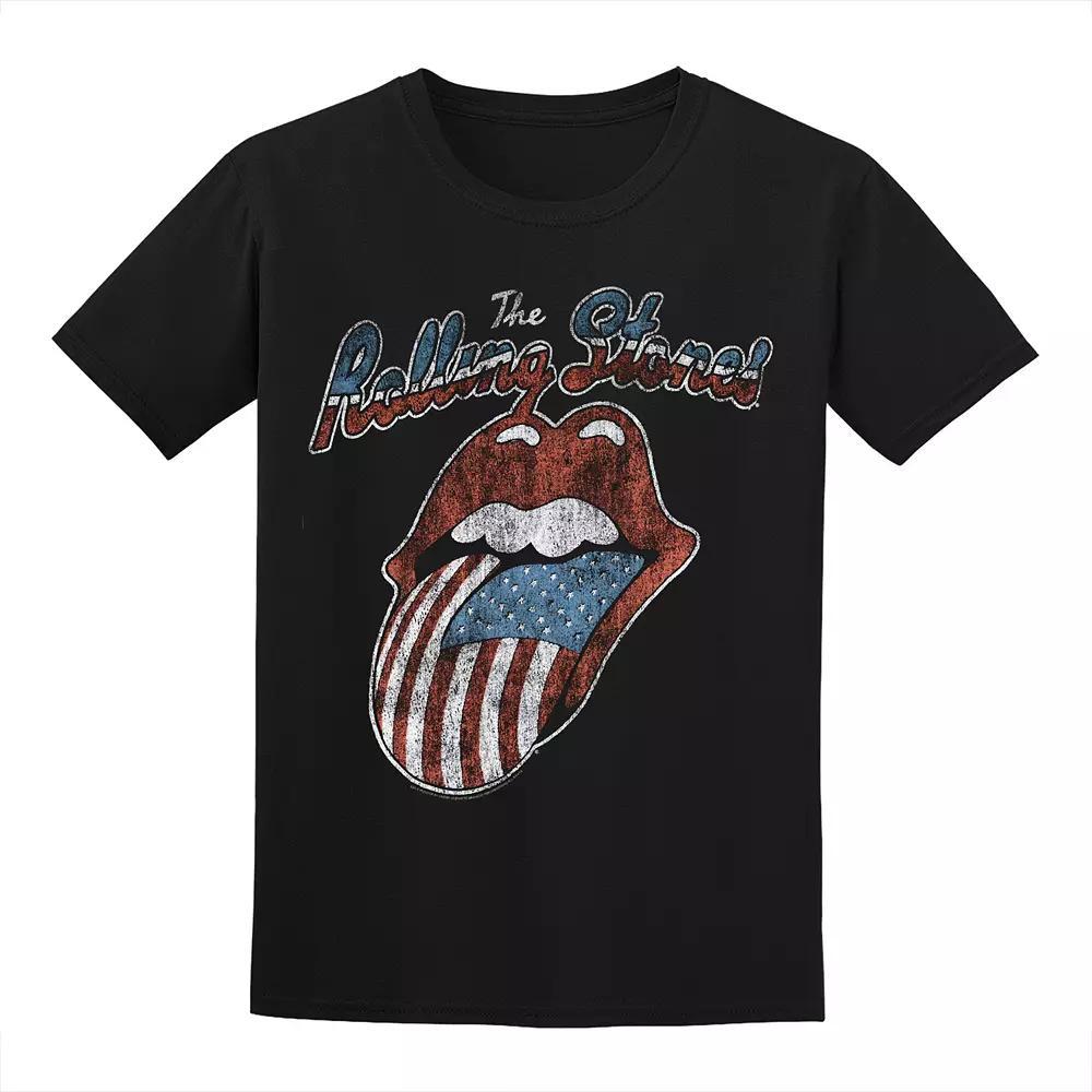 Men's Rolling Stones Tee, Size: Small, Black Product Image