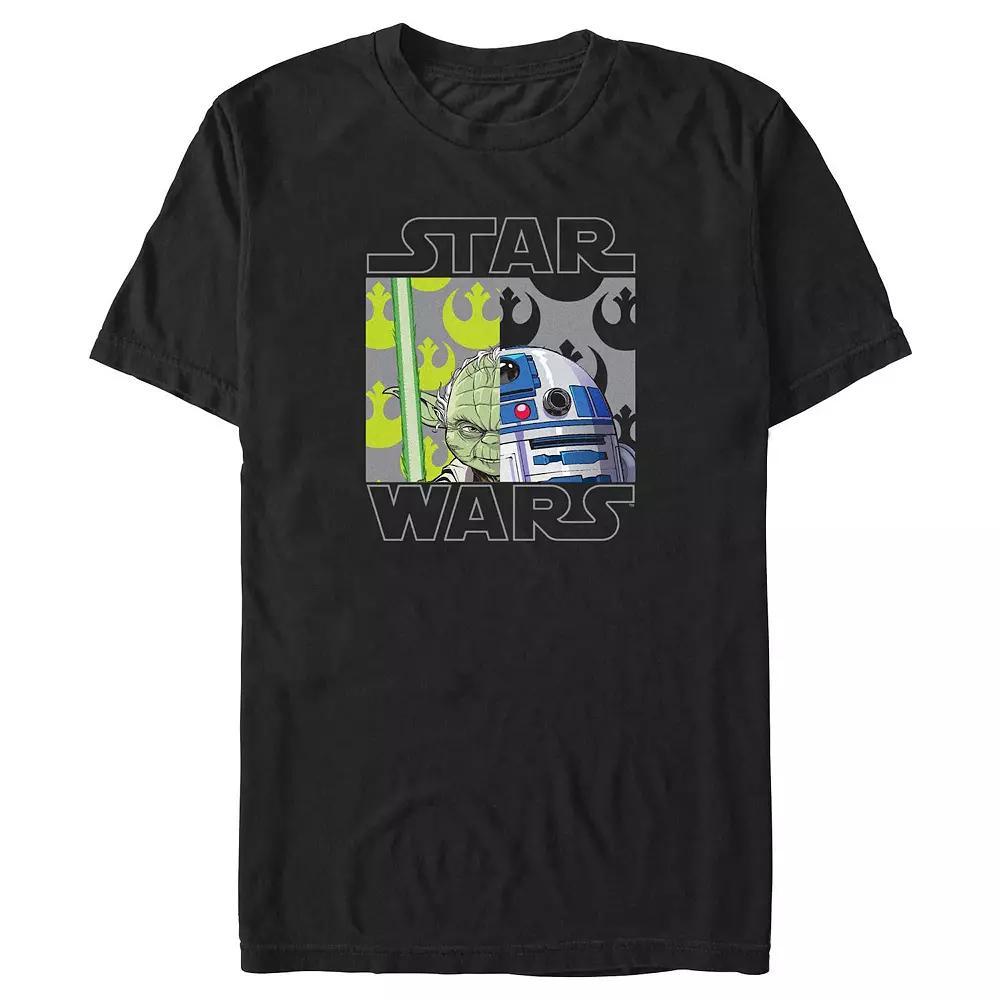 Big & Tall Star Wars Power Duo Graphic Tee, Men's, Size: 4XL, Black Product Image