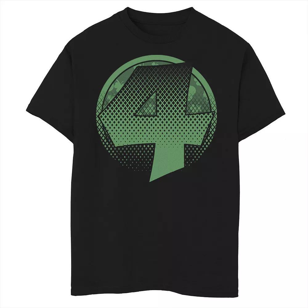 Boys 8-20 Marvel Spider-Man Far From Home Molten Man Vintage Logo Graphic Tee, Boy's, Size: Large, Black Product Image