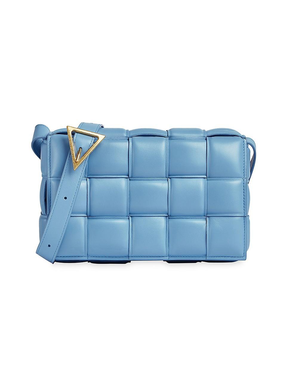 Womens The Cassette Padded Leather Crossbody Bag Product Image