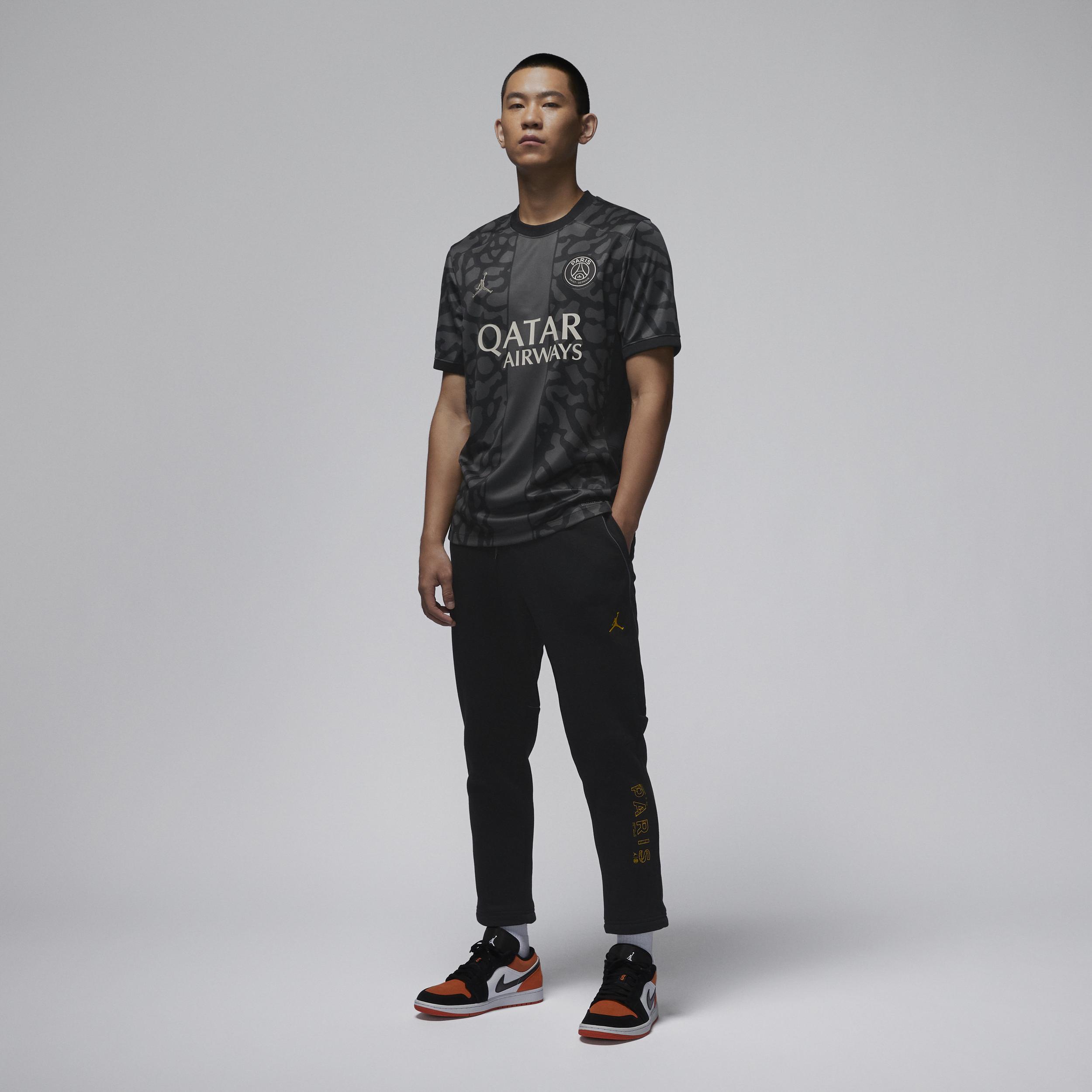 Mens Jordan Anthracite Paris Saint-Germain 2023/24 Third Stadium Replica Jersey - Anthracite Product Image