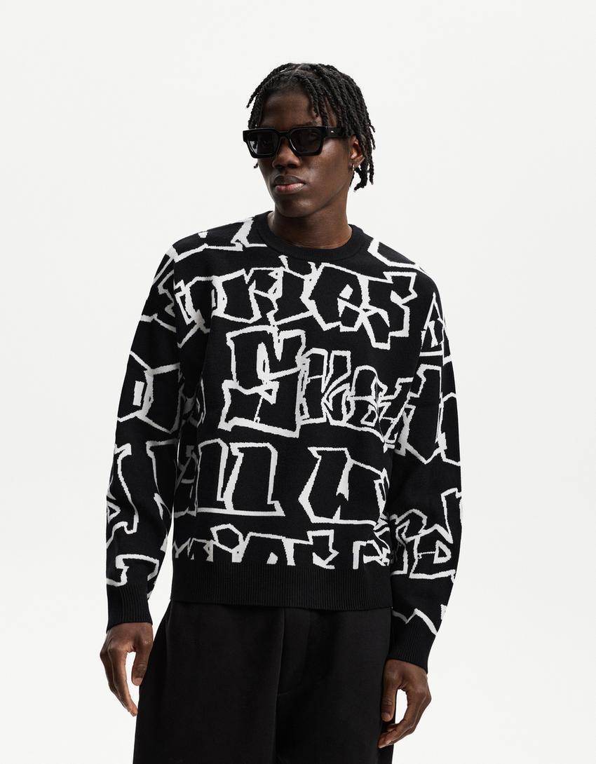 Printed sweater Product Image