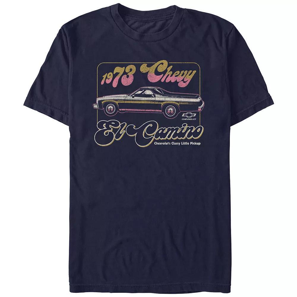 Men's Chevrolet El Camino Graphic Tee, Size: Small, Blue Product Image