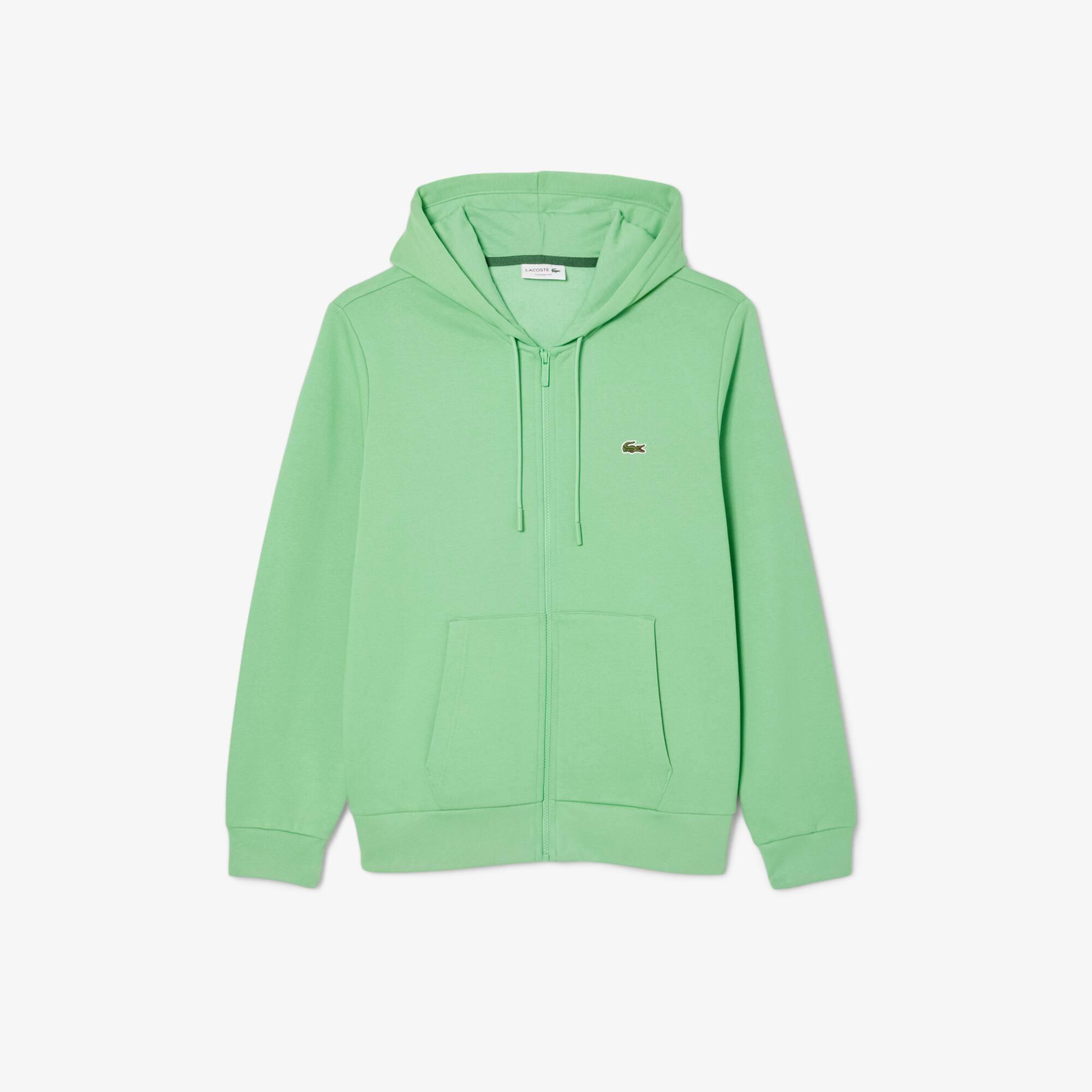 Men's Zip-Up Fleece Hoodie Product Image