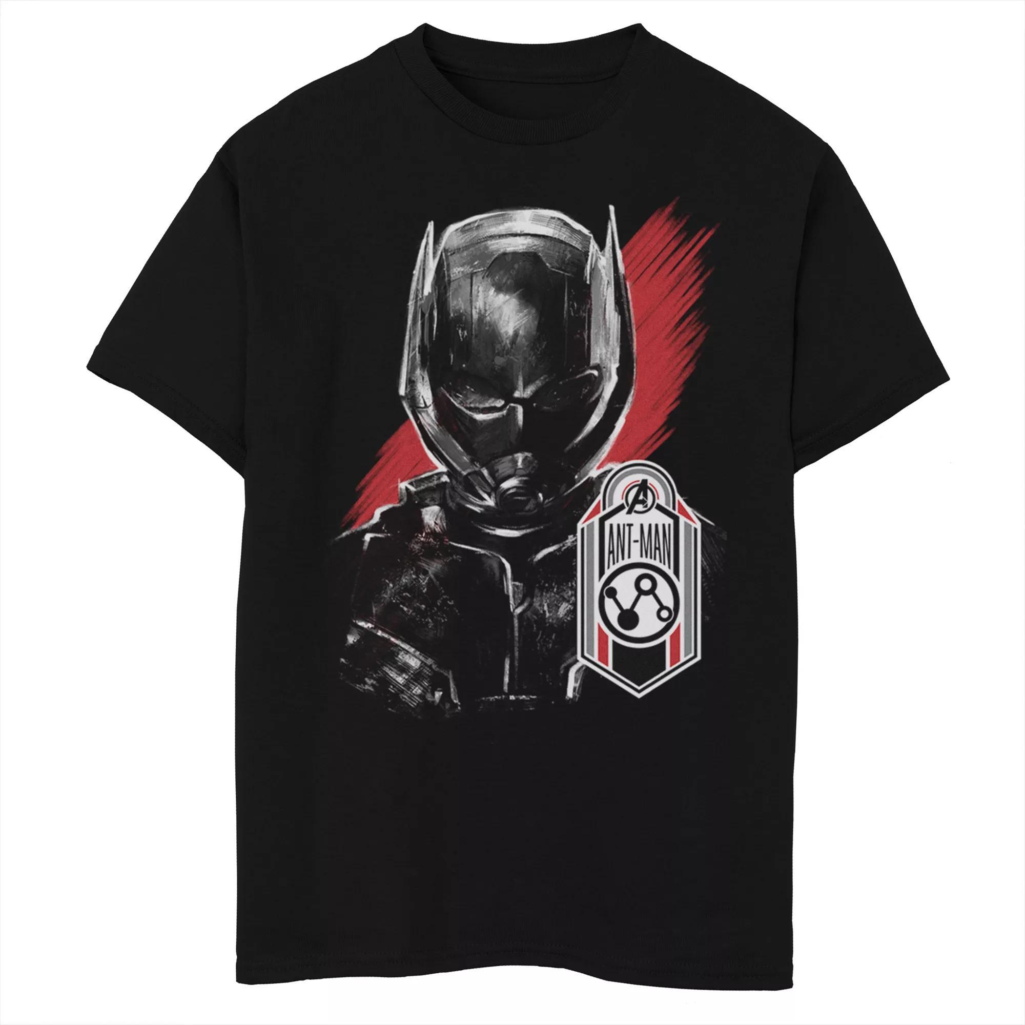 Boys 8-20 Marvel Avengers Endgame Ant-Man Tag Portrait Graphic Tee, Boy's, Size: XS, Black Product Image