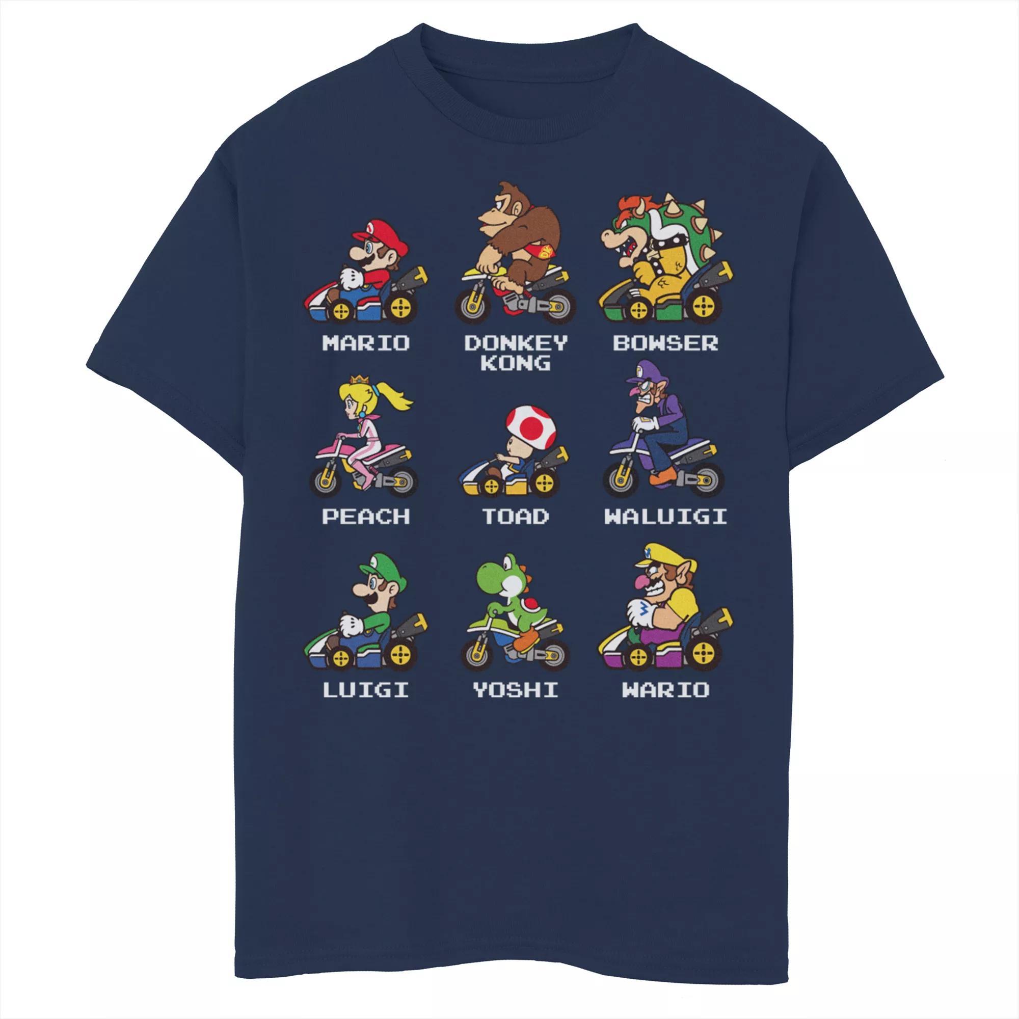 Disney's Mickey and Friends Name Stack Boys 8-20 Graphic Tee, Boy's, Size: Small, Grey Heather Product Image
