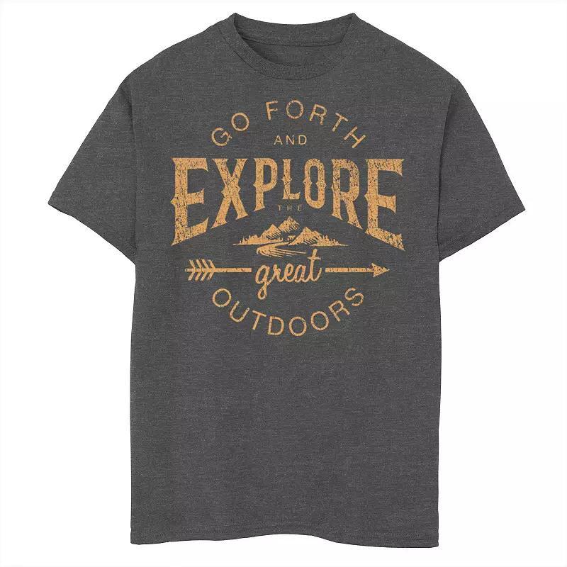 Boys 8-20 Nuttier Than A Fruitcake Christmas Graphic Tee, Boy's, Size: Large, Red Product Image