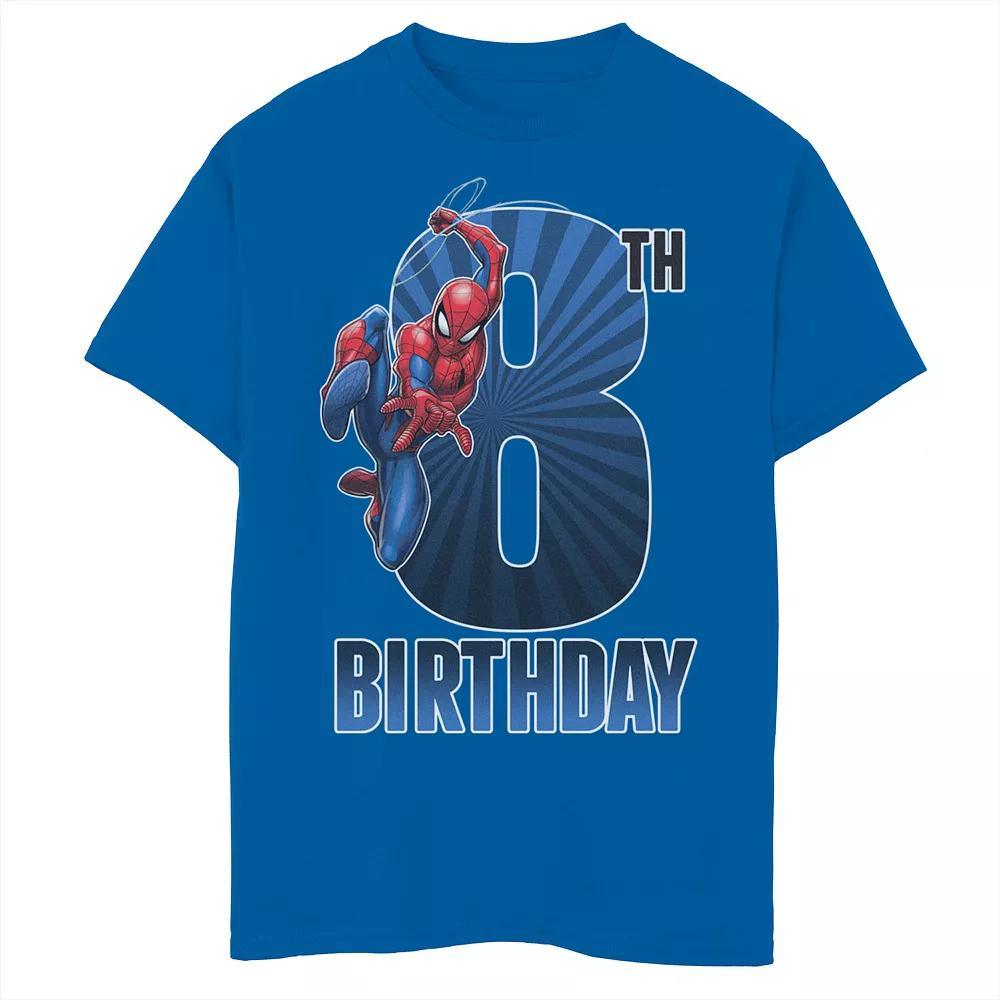 Boys 8-20 Fender Wah Wah Wave Logo Tee, Boy's, Size: Small, Blue Product Image