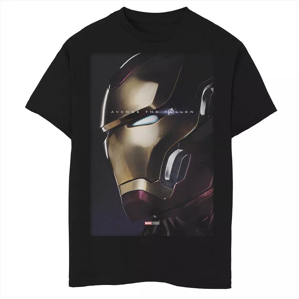 Boys 8-20 Marvel Avengers Endgame Iron Man Avenge The Fallen Graphic Tee, Boy's, Size: XL, Black Product Image