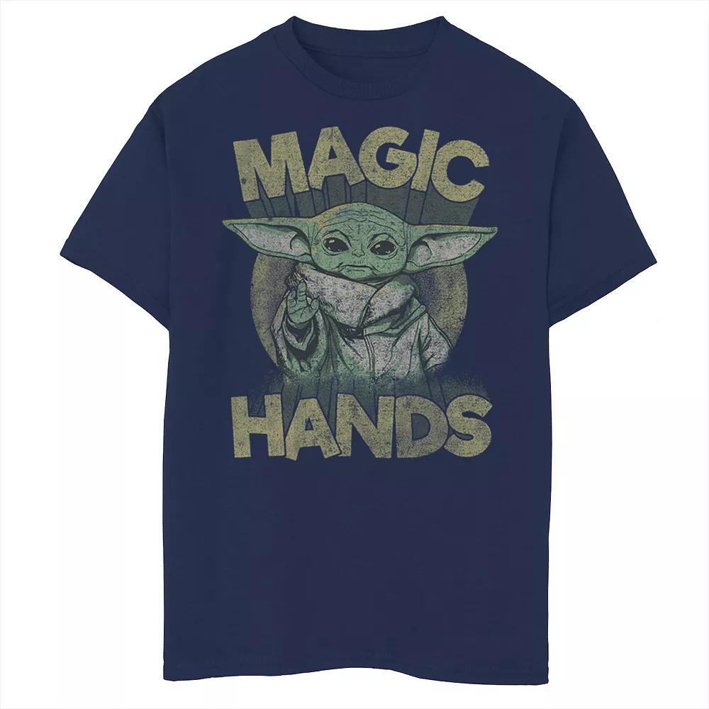 Boys 8-20 Star Wars The Mandalorian Comic Book Cover Graphic Tee, Boy's, Size: XL, Blue Product Image
