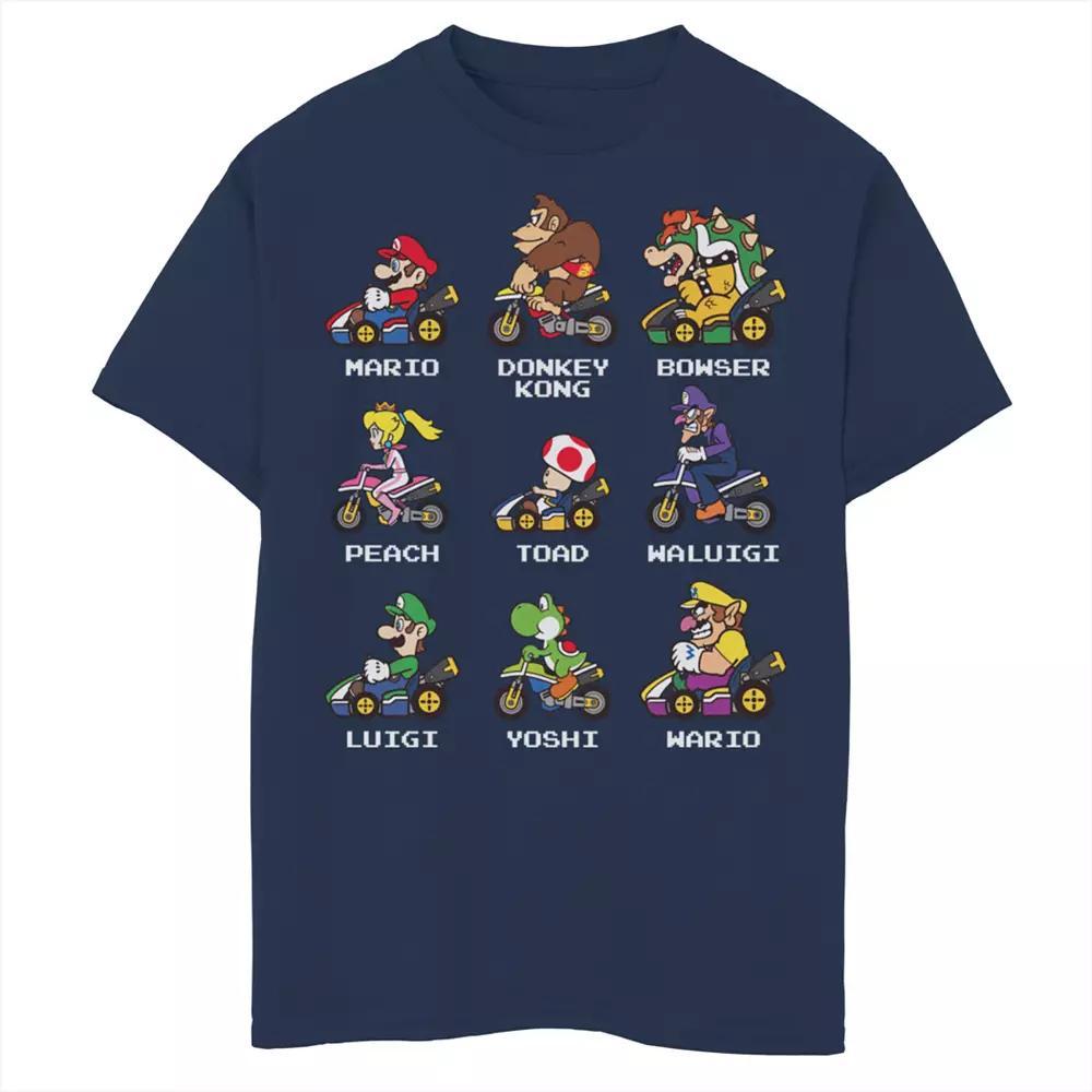 Disney's Mickey and Friends Name Stack Boys 8-20 Graphic Tee, Boy's, Size: Small, Grey Heather Product Image