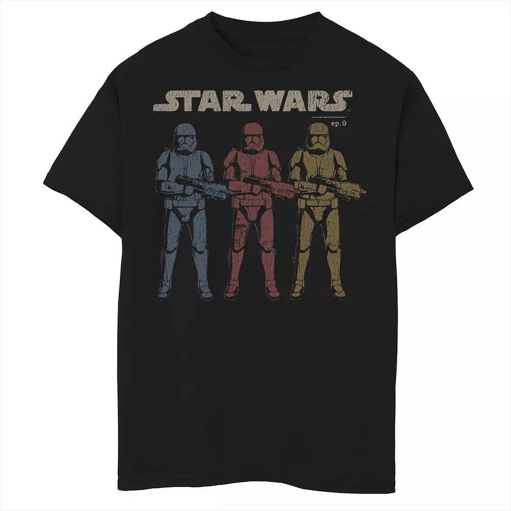 Disney Boys 8-20 Group Shot Christmas Wreath Graphic Tee, Boy's, Size: XL, Red Product Image