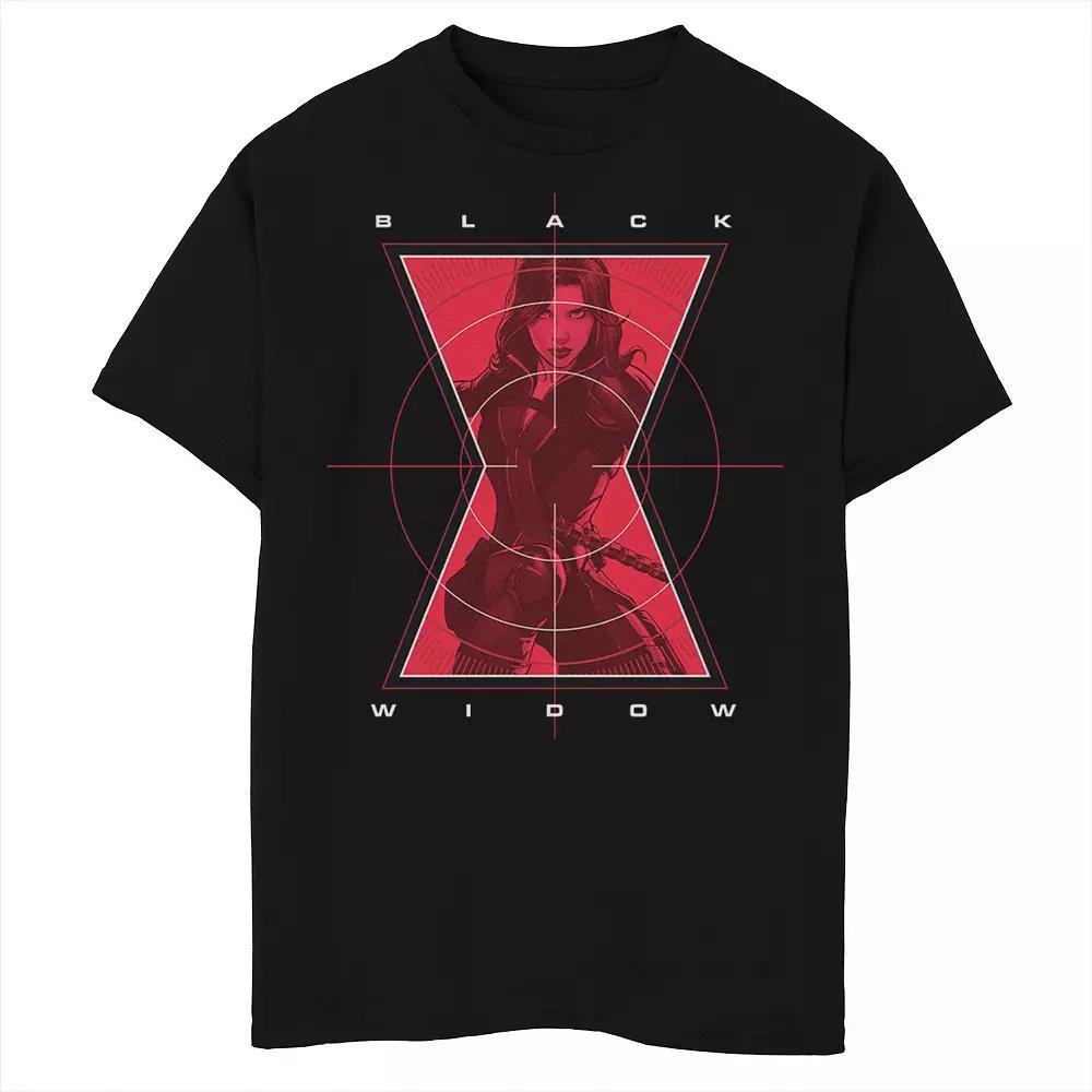 Boys 8-20 Marvel Black Widow Target Logo Graphic Tee, Boy's, Size: Small Product Image