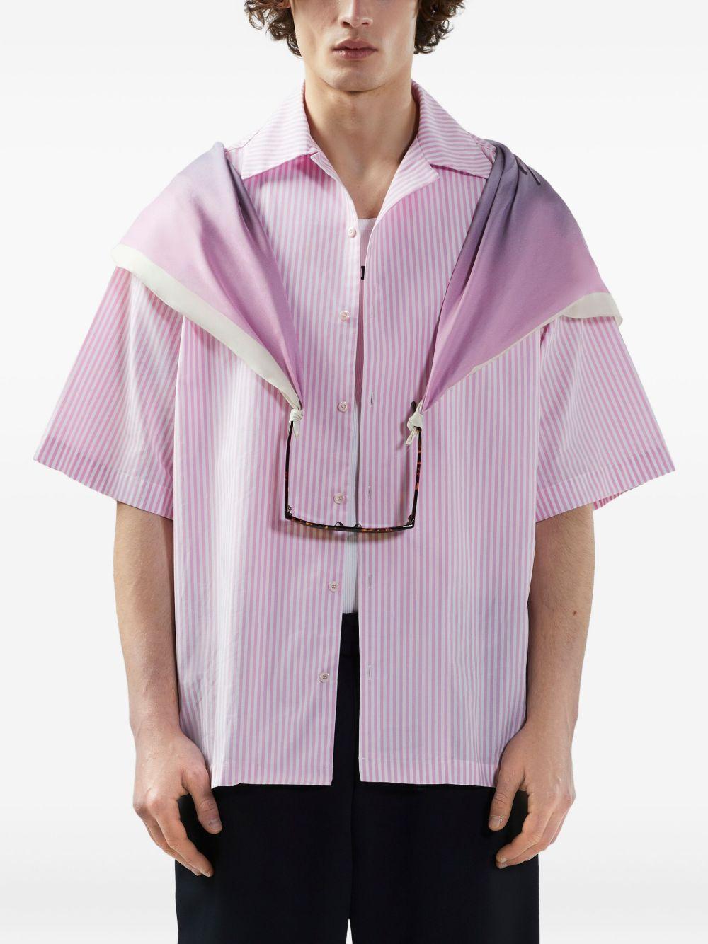 Wirdo Flames-print shirt Product Image