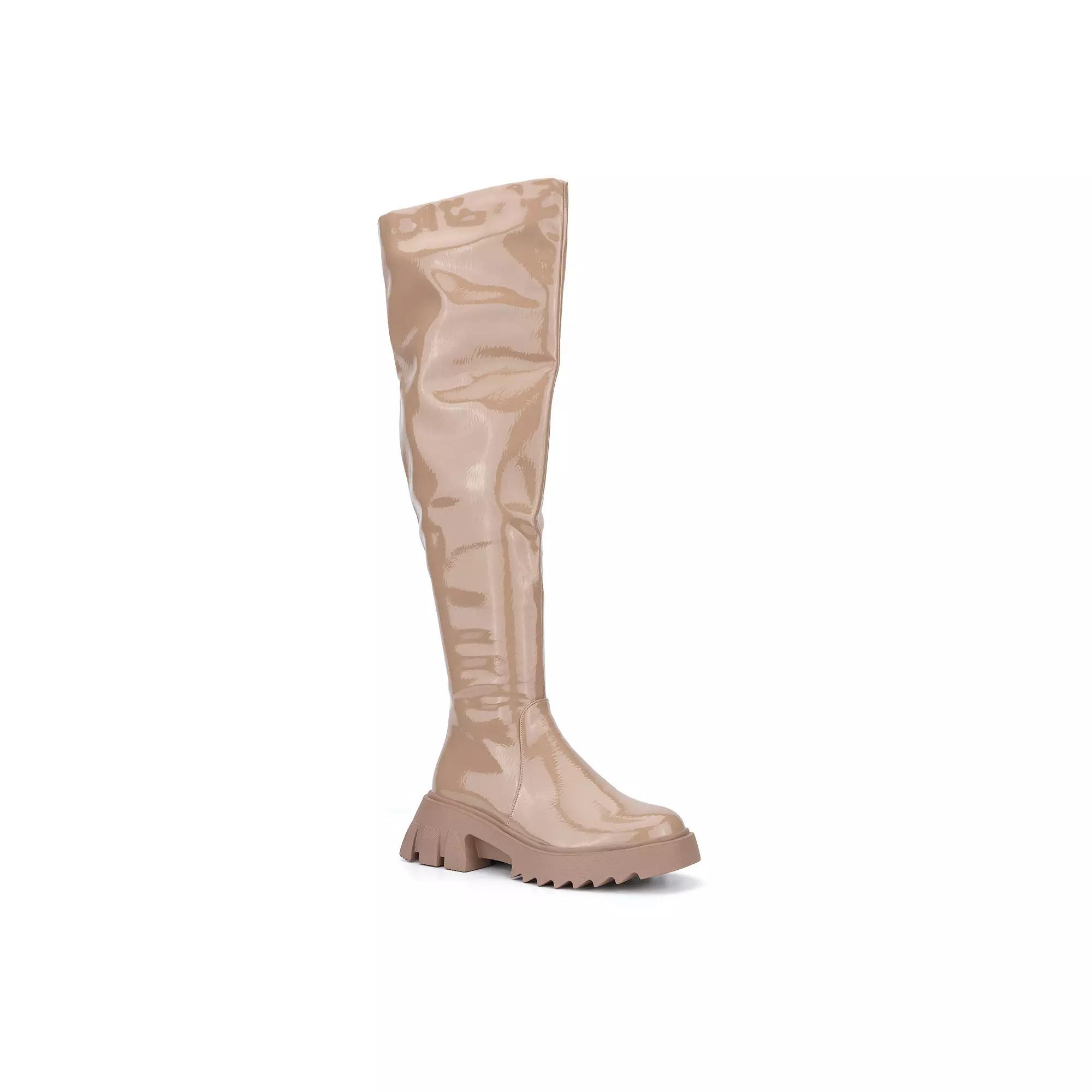 Torgeis Alfie Women's Knee-High Boots, Size: 8, Black Product Image