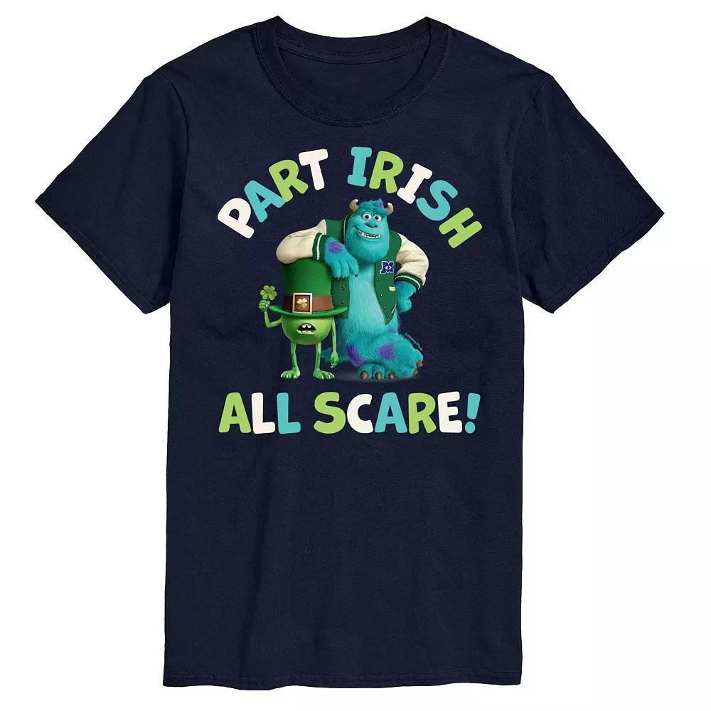 Big & Tall Jaws Poster Kanji Tee, Mens Blue Product Image