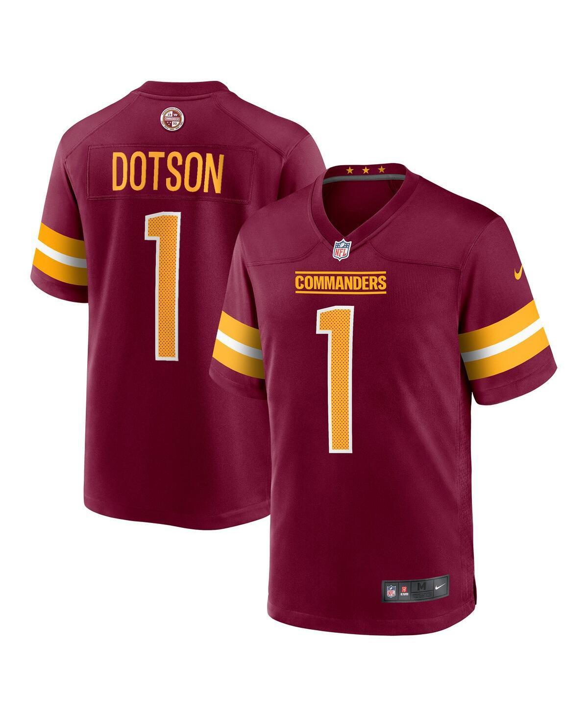 Men's Nike Jahan Dotson Burgundy Washington Commanders Player Game Jersey, Size: Large, Wft Med Re Product Image