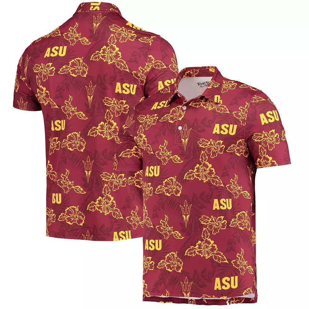 Men's Reyn Spooner Maroon Arizona State Sun Devils Performance Polo, Size: Medium, Red Product Image